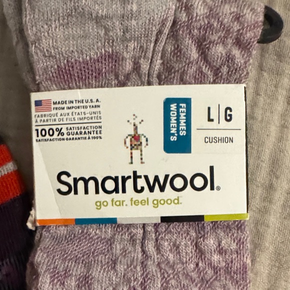 Smartwool Women’s Multicolor Hiking Socks - Picture 3 of 3